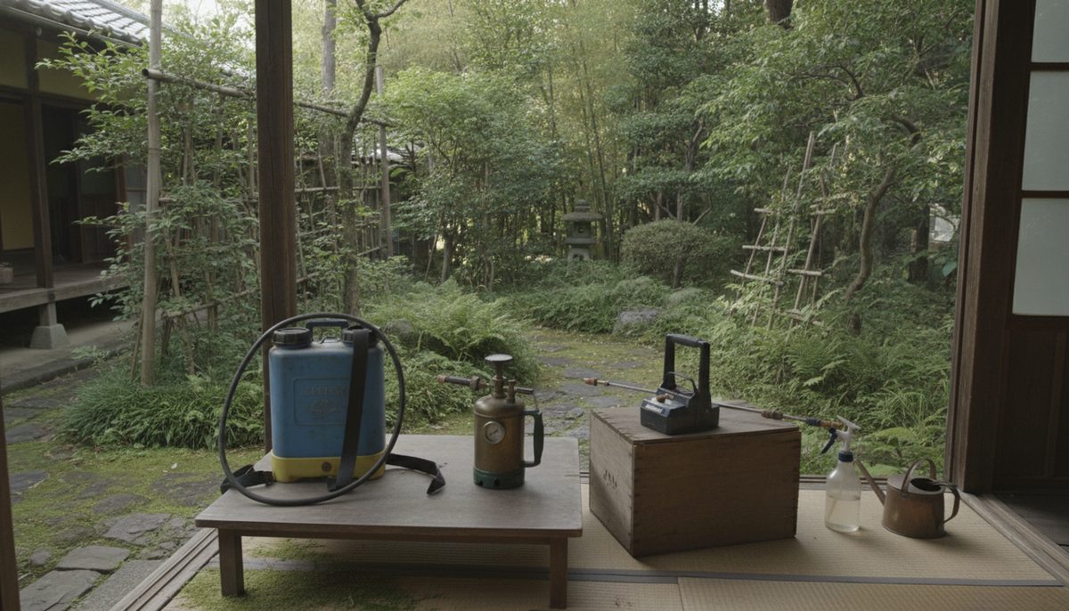 噴霧器タイプ別の比較|ハイガー(HAIGE) HG-KBS12L 充電式電動噴霧器レビュー|古民家の庭